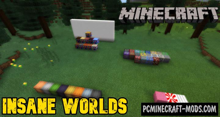 Insane United World Addon For Minecraft PE 1.18.12, 1.17