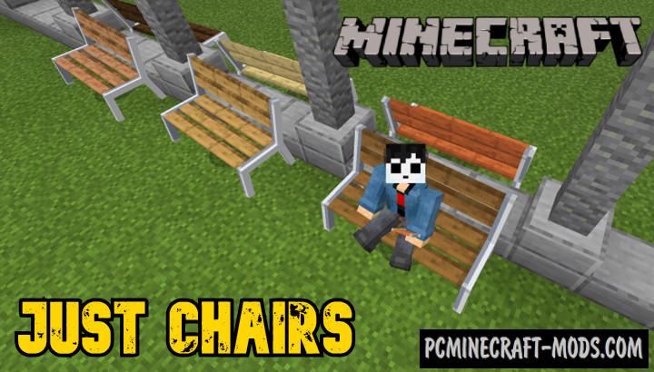 Just Chairs Addon For Minecraft Bedrock 1.18.12 iOS-Android