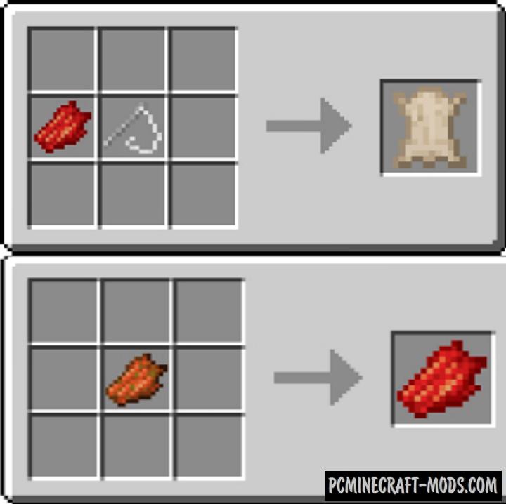 Leather Healing Addon For Minecraft PE 1.18.12, 1.17