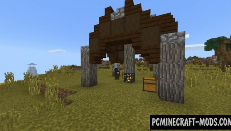 More Structures Addon For Minecraft PE 1.18.12, 1.17 iOS/Android