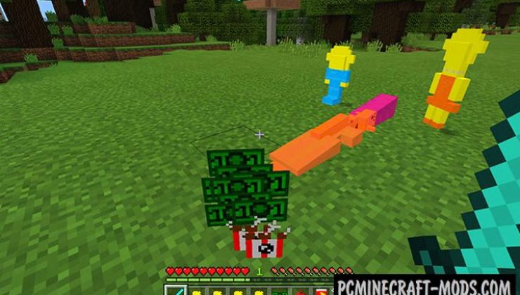 Simpsons Addon For Minecraft 1.18.12, 1.17 iOS/Android