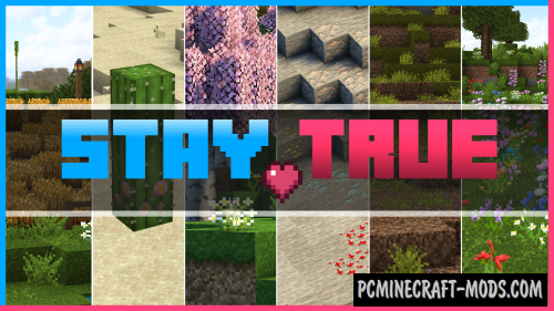 Stay True 16x Resource Pack For Minecraft 1.20.2, 1.20.1, 1.19.4