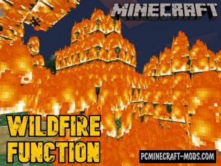 Wildfire Function Addon For Minecraft PE 1.18.12, 1.17