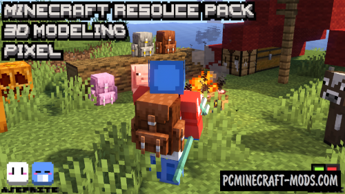 Amazing 3D Shulker Backpack Resource Pack 1.15.2, 1.14.4