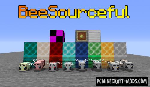 BeeSourceful - Creatures, Farm Mod For Minecraft 1.15.1