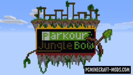 Parkour Jungle Bow - Parkour Map For Minecraft