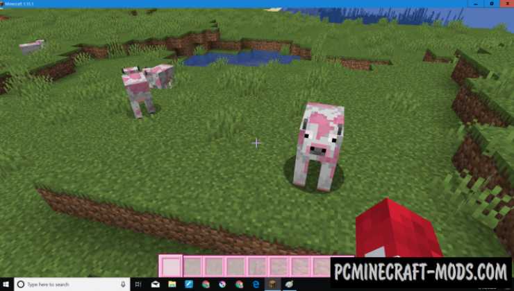 Strawberry Milk Resource Pack For Minecraft 1.15.2
