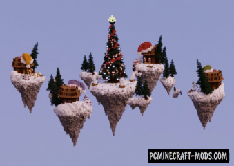 BedWars Christmas - PvP, Minigame Map For Minecraft