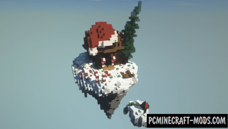 BedWars Christmas - PvP, Minigame Map For Minecraft