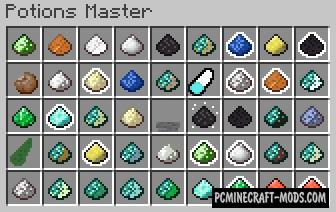 Potions Master - Magic Mod Minecraft 1.18.1, 1.17.1, 1.16.5, 1.14.4