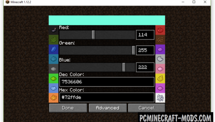 Advanced Creative Tab - GUI Mod For Minecraft 1.17.1, 1.16.5, 1.14.4