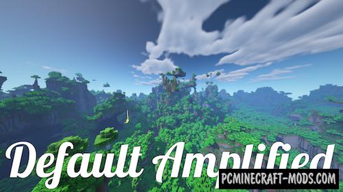 Default Amplified - Biomes Mod For Minecraft 1.15.2, 1.14.4