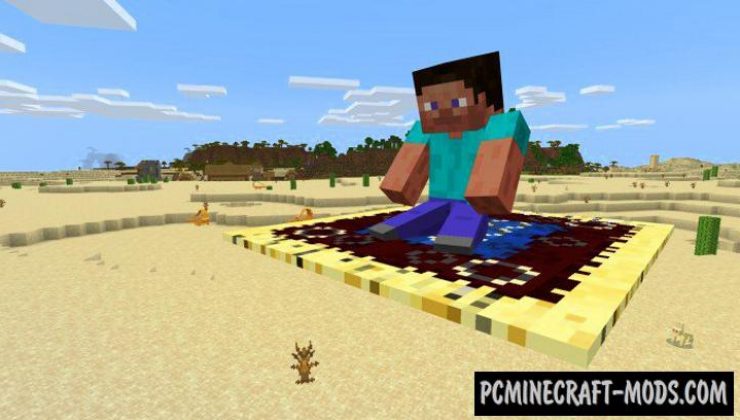 Flying Carpets And Scorpions Addon For Minecraft PE 1.18.12