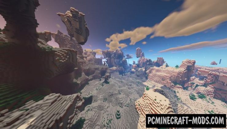 Default Amplified - Biomes Mod For Minecraft 1.15.2, 1.14.4