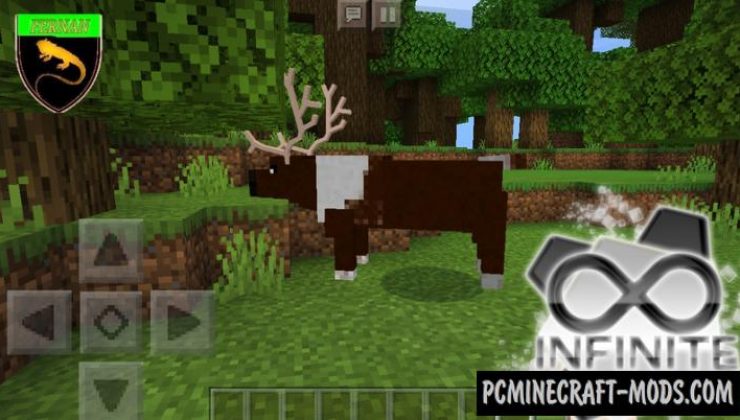 Reindeer - Creatures Addon For Minecraft Bedrock 1.18.12