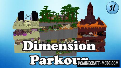 Dimension Parkour Map For Minecraft