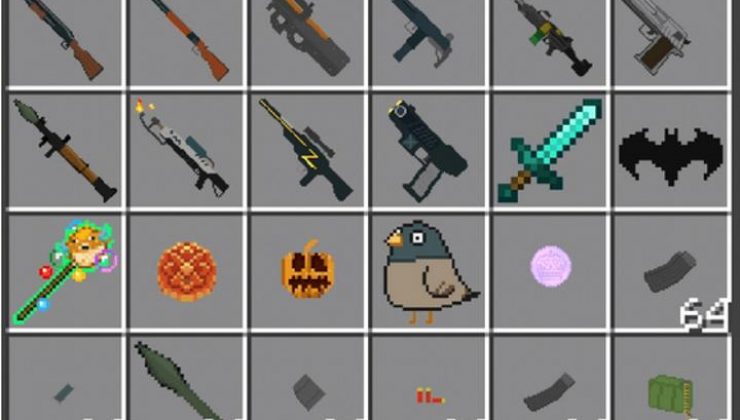 XM Guns Addon For Minecraft Bedrock 1.18.12 iOS/Android