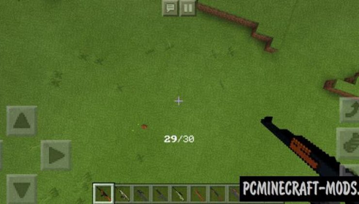 XM Guns Addon For Minecraft Bedrock 1.18.12 iOS/Android