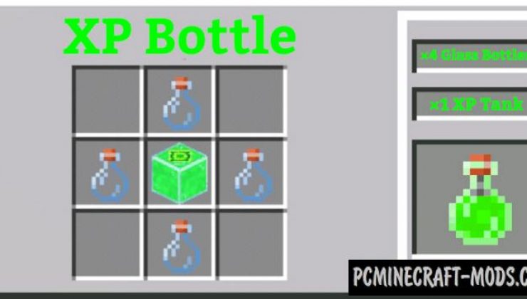XP Storage Addon For Minecraft PE 1.18.12, 1.17.40 iOS/Android