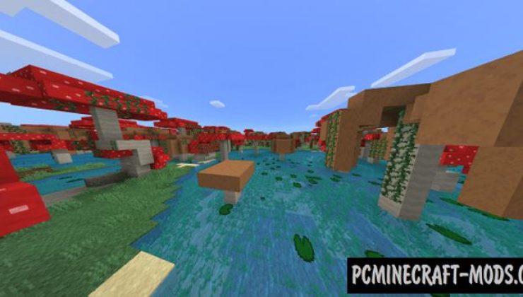yBiomesCraft Addon For Minecraft PE 1.18.12 iOS/Android
