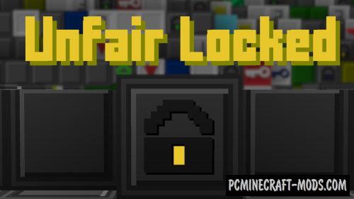 Unfair Locked - Puzzle, Finding Map For Minecraft