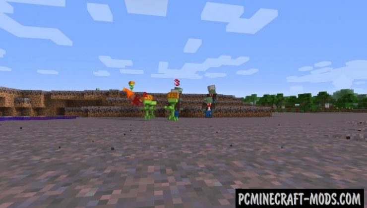 MrVorgan's Plants Vs Zombies Mod For Minecraft 1.12.2