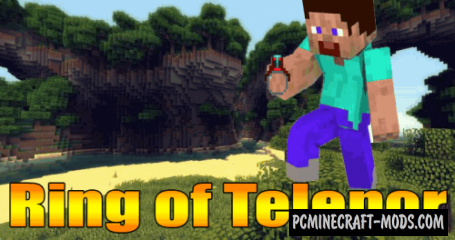 Ring of Teleport - Magic Tool Mod For MC 1.20.4, 1.19.3, 1.18.1, 1.16.5