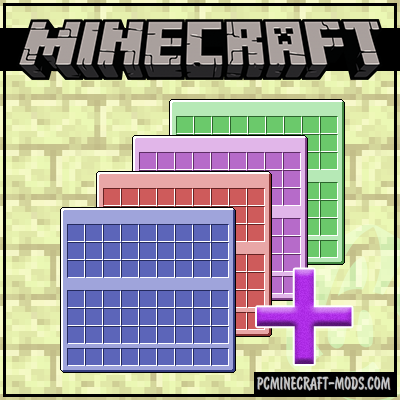 Colored Shulker GUI Resource Pack For Minecraft 1.12.2