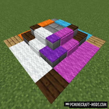 Carpet Stairs Decor Mod For Minecraft 1 16 5 1 15 2 1 14 4 Pc Java Mods