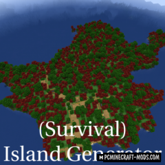Survival Island - Generator Mod For Minecraft 1.15.2