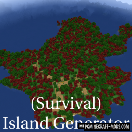 Survival Island - Generator Mod Minecraft 1.15.2 | PC