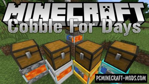 Cobblefordays New Block Mod For Minecraft 1 16 2 1 15 2 1 14 4 Pc Java Mods