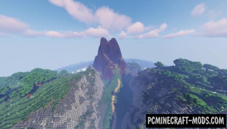 Pax Rocklands - Survival Map For Minecraft