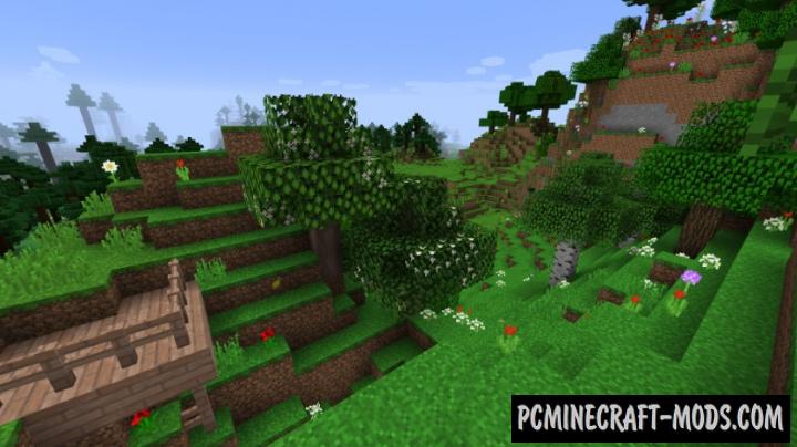 Fruit Trees - Food, Decor Mod For Minecraft 1.19.2, 1.18.1, 1.16.5