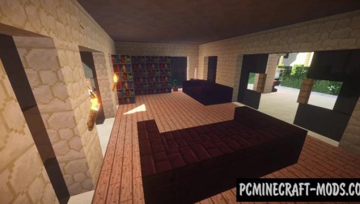 The Best Mansion In Los Angeles Map For Minecraft