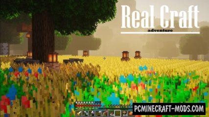 Real Craft 16x Resource Pack For Minecraft 1.16.5, 1.16.4