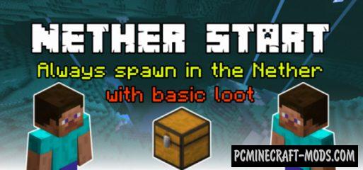 Nether Start Addon For Minecraft PE 1.18.12, 1.17.40 iOS/Android
