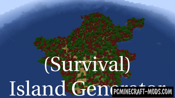 Survival Island - Generator Mod For Minecraft 1.15.2