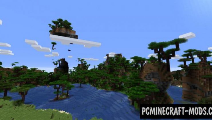 Atmospheric - Biomes, Gen Mod For Minecraft 1.16.5, 1.16.4