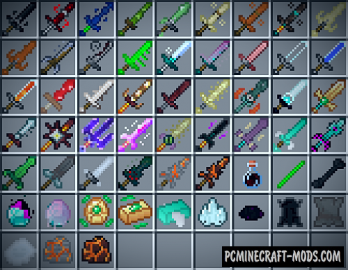 1.4.7][FML/ML] Mythical Swords MOD (Swords with POWER