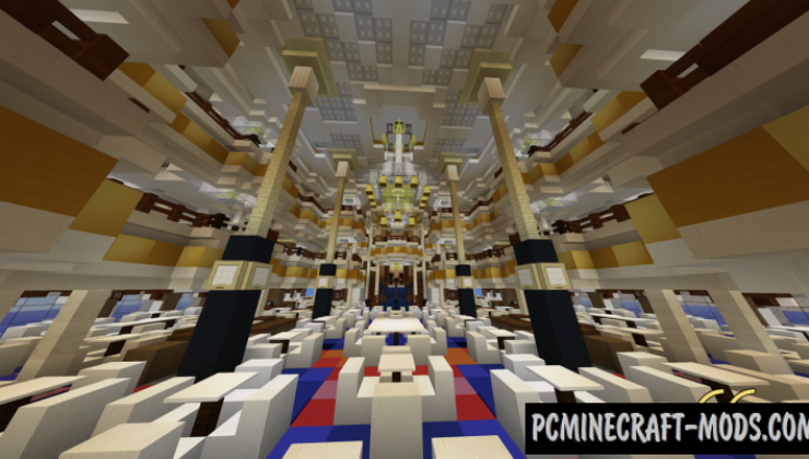Mariner of the Seas - Building, Adv Map For Minecraft