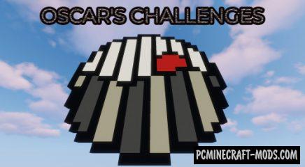 Oscar's Challenges - Parkour, PvE Map For Minecraft