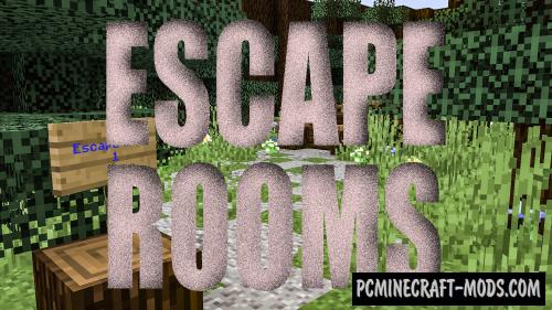 Escape Rooms - Puzzle Map For Minecraft