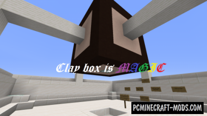 Clay Box is Magic - Puzzle Map For Minecraft