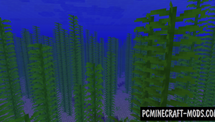 Underwater World - Adv, Gen Mod For Minecraft 1.12.2