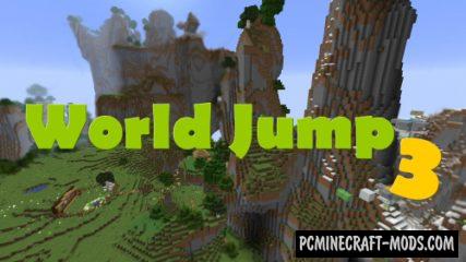 World Jump 3 - Elytra Parkour Map For Minecraft