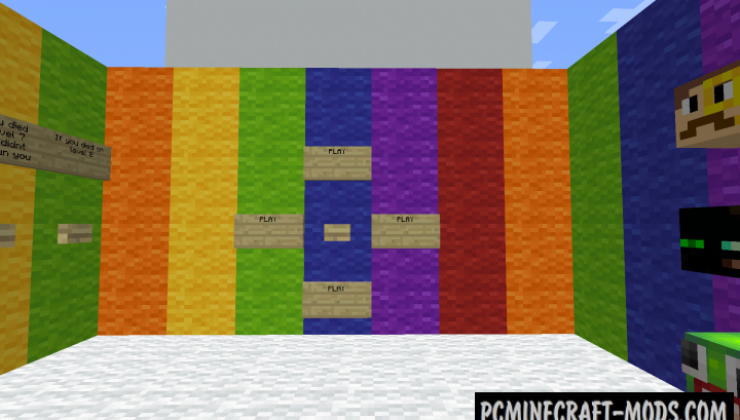 Every Color Rainbow - Parkour Map For Minecraft