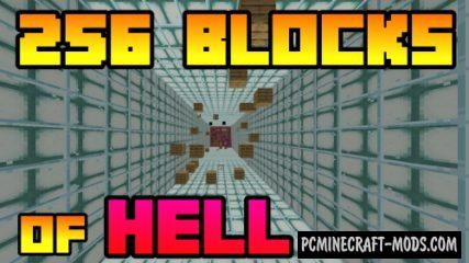 256 Blocks Of Hell - Parkour Map For Minecraft