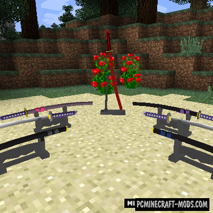 SlashBlade Japanese Addon Mod For Minecraft 1.12.2