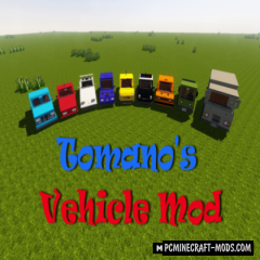 Tomano's Vehicle - Mech Mod For Minecraft 1.12.2